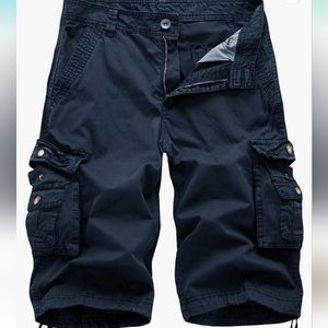 FOURSTEEDSProduct: Cotton Multi-Pocket Cargo Shorts for women